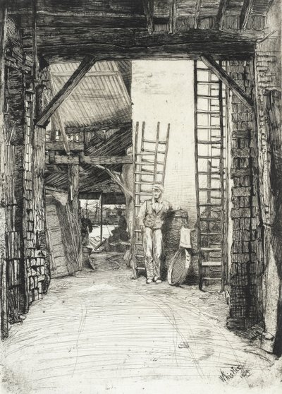 The Lime-Burner by James McNeill Whistler