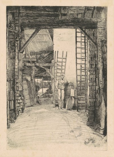 The Lime-Burner by James McNeill Whistler