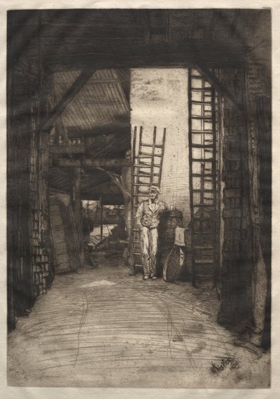 The Lime-burner by James McNeill Whistler