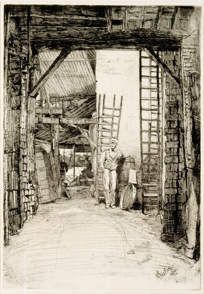 The Lime Burner by James McNeill Whistler