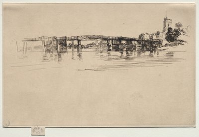 The Little Putney, No. 1 by James McNeill Whistler