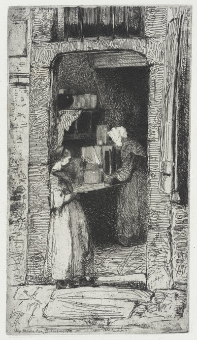 The Mustard Merchant by James McNeill Whistler