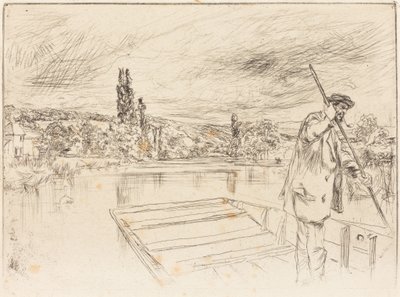 The Punt by James McNeill Whistler
