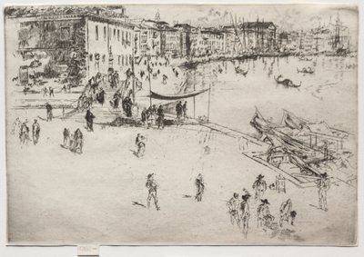 The Riva, No. 2 by James McNeill Whistler