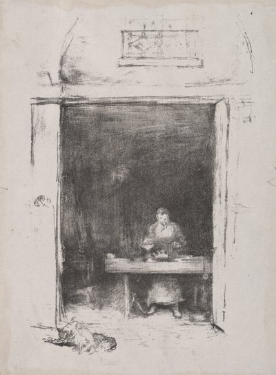 The Smith: Passage du Dragon by James McNeill Whistler
