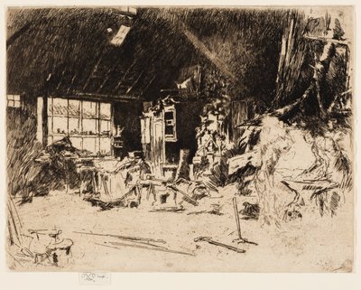 The Smithy by James Abbott McNeill Whistler