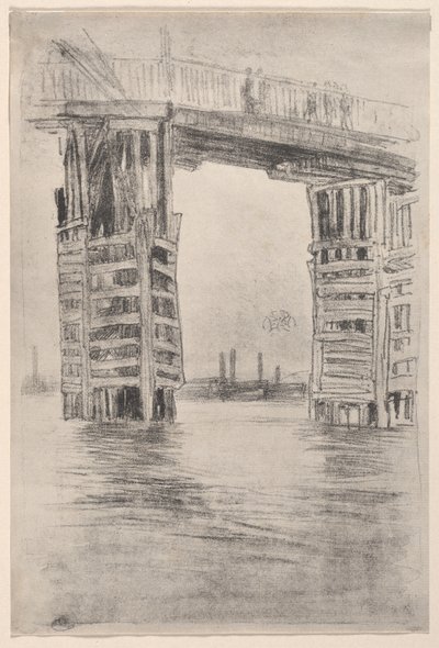 The Tall Bridge by James McNeill Whistler