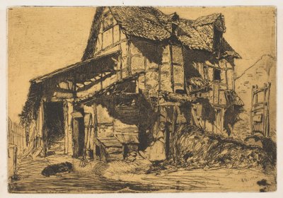 The Unsafe Tenement (The Old Farm) by James McNeill Whistler