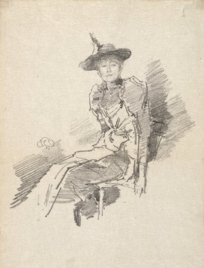 The Winged Hat by James McNeill Whistler