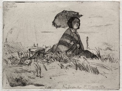 Twelve Etchings from Nature: In Full Sunlight by James McNeill Whistler