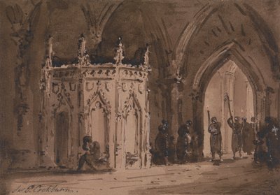 Procession in a Church by James Pattison Cockburn