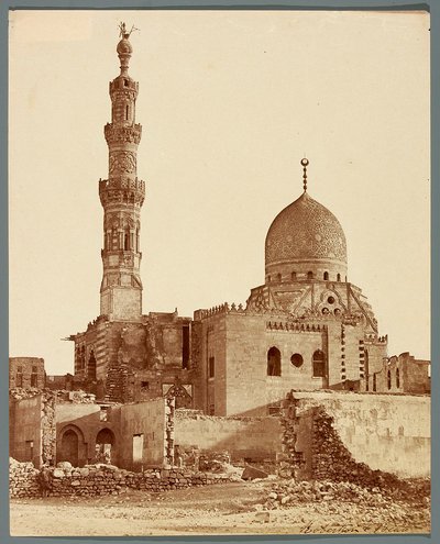 Egypt. Cairo. Tomb Complex of Sultan Qaitbay (1472-1474) by James Robertson