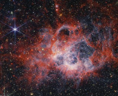 Peering Into the Tendrils of NGC 604 with NASA