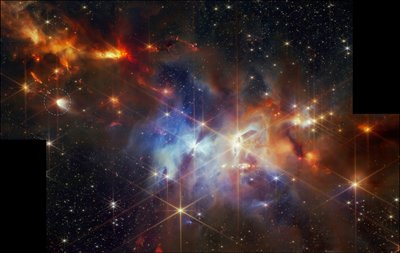 Protostar EC 53 in the Serpens Nebula by James Webb Space Telescope (NASA)