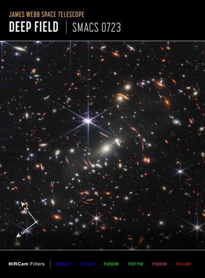 Webbs First Deep Field by James Webb Space Telescope (NASA)