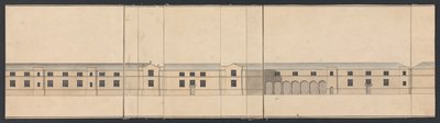Cobham Hall, Kent: Elevation of Stables by James Wyatt