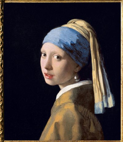 Girl with a Pearl Earring by Jan (1632 75) Vermeer