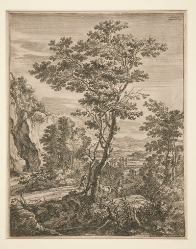 Landscape with a Large Tree by Jan Both