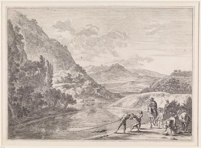 Fishermen by the Tiber by Jan Both