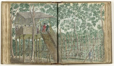 Spectators at the Elephant Corral by Jan Brandes