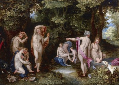 Diana and Actaeon by Jan Brueghel the Elder
