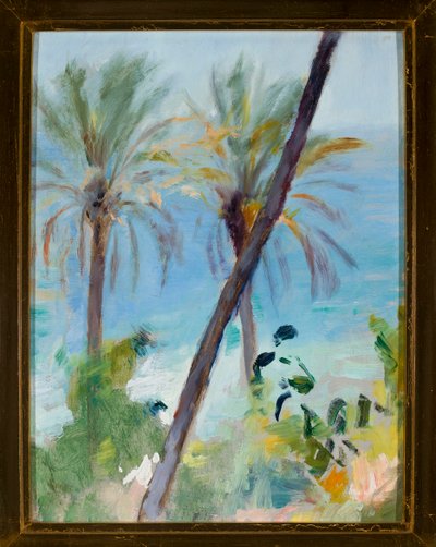 Giardino Garnier - Bordighera. From a Journey to Italy by Jan Ciągliński