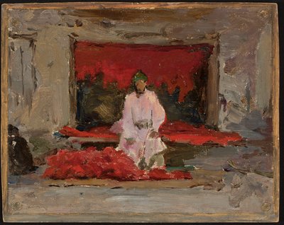 Pepper Merchant. From a Journey to Turkestan by Jan Ciągliński