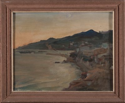Yalta - Evening. From a Journey to Crimea by Jan Ciągliński