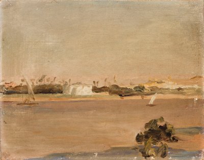 The Colors of Egypt - Nile. From a Journey to Egypt by Jan Ciągliński