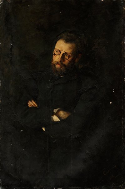 Portrait of Erazm Piltz by Jan Ciągliński