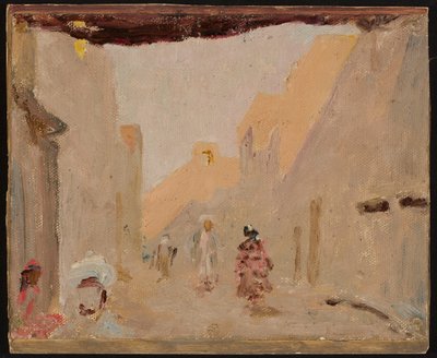 Old Tashkent in the Evening. From a Journey to Turkestan by Jan Ciągliński