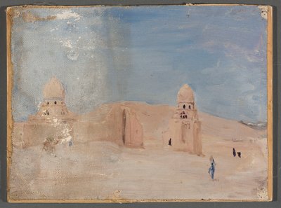 Temple. From a Journey to Egypt by Jan Ciągliński