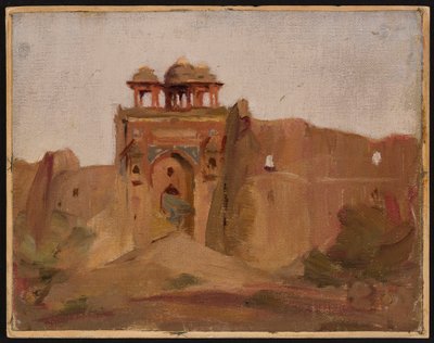 Temple. From a Journey to India by Jan Ciągliński