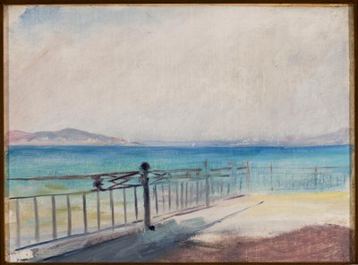 Terrace by the Sea. From a Journey to Constantinople by Jan Ciągliński