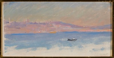 View of Constantinople. From the Journey to Constantinople by Jan Ciągliński