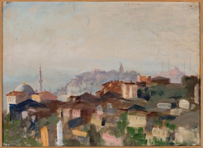 View of Punta del Seraglio. From a Journey to Constantinople by Jan Ciągliński