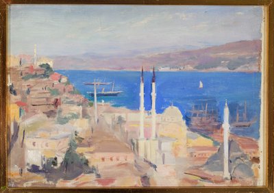 View of the Port of Constantinople. From a Journey to Constantinople by Jan Ciągliński