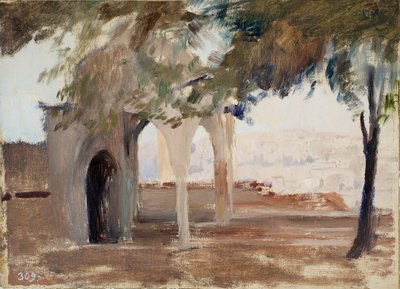 View from Istanbul to Pera. From a Journey to Constantinople by Jan Ciągliński