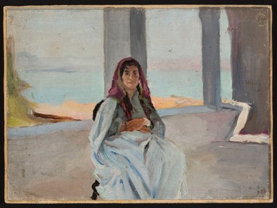 Jewess from Tiberias. From a Journey to Palestine by Jan Ciągliński