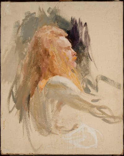 Zygfryd, Portrait Study by Jan Ciągliński
