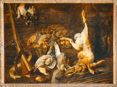Game and Hunting Gear Discovered by a Cat by Jan Fyt