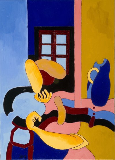 Crippled Soldier Waking Up in the Morning by Jan Groneberg