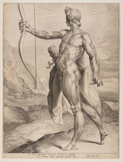 Apollo Slaying the Python by Jan Harmensz. Muller