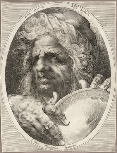 Chilon of Sparta by Jan Harmensz. Muller