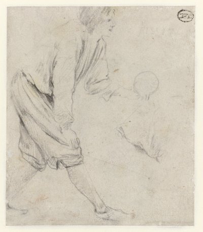 Study of a Man Playing Skittles by Jan Havicksz. Steen