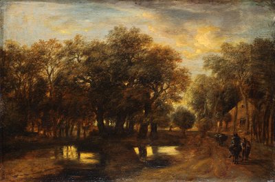 Evening Landscape by Jan Lievens