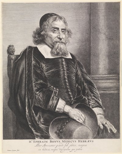 Ephraim Bonus (1599-1665) by Jan Lievens