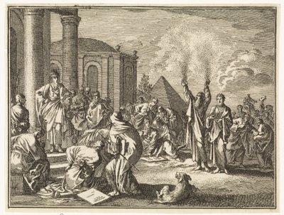 Plague of the Sores by Jan Luyken
