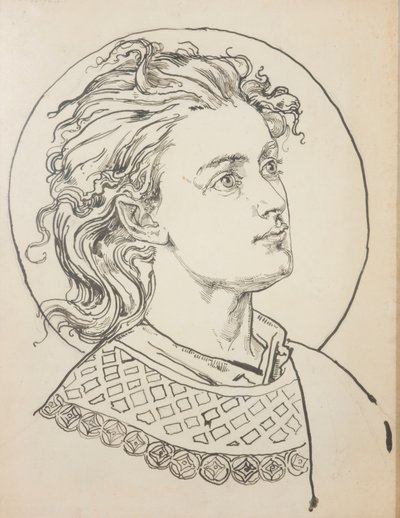 Cartoon for the Polychromy of St. Mary