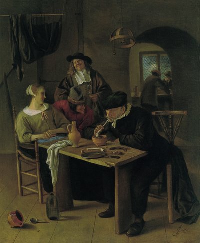 Tavern Scene by Jan Steen
